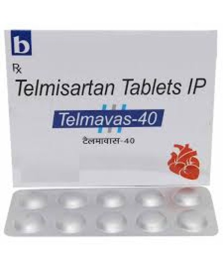 Telmavas 40 mg Tablet