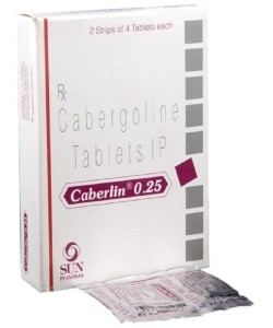 Caberlin 0.25mg  | Cabergoline | for High Prolactin