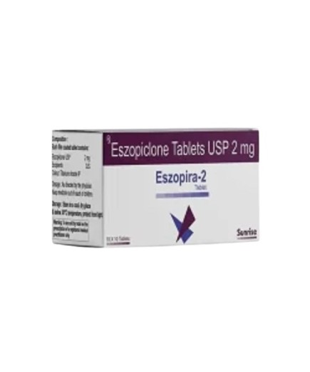 Eszopira 2 mg | Eszopiclone | Use to treat Insomnia